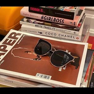 Jimmy Choo Cat Eye Navy Blue Sunnies